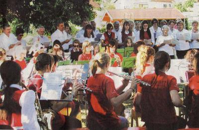 Musikverin Hohenroth, Serenade am See beim SaaleMusicum