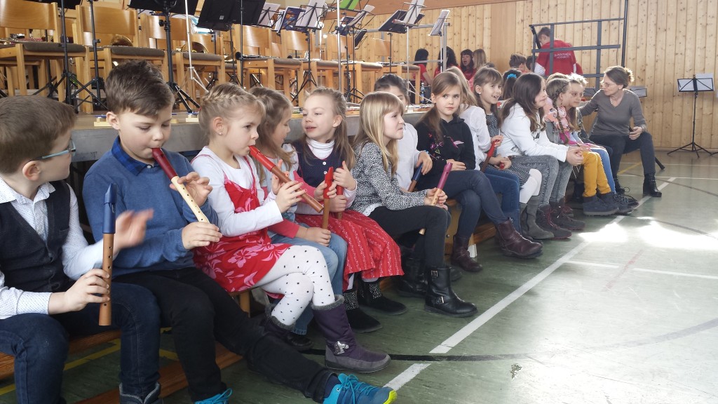 Die Kinder und Jugendlichen zeigten ihr K&ouml;nnen beim Kaffeekonzert
