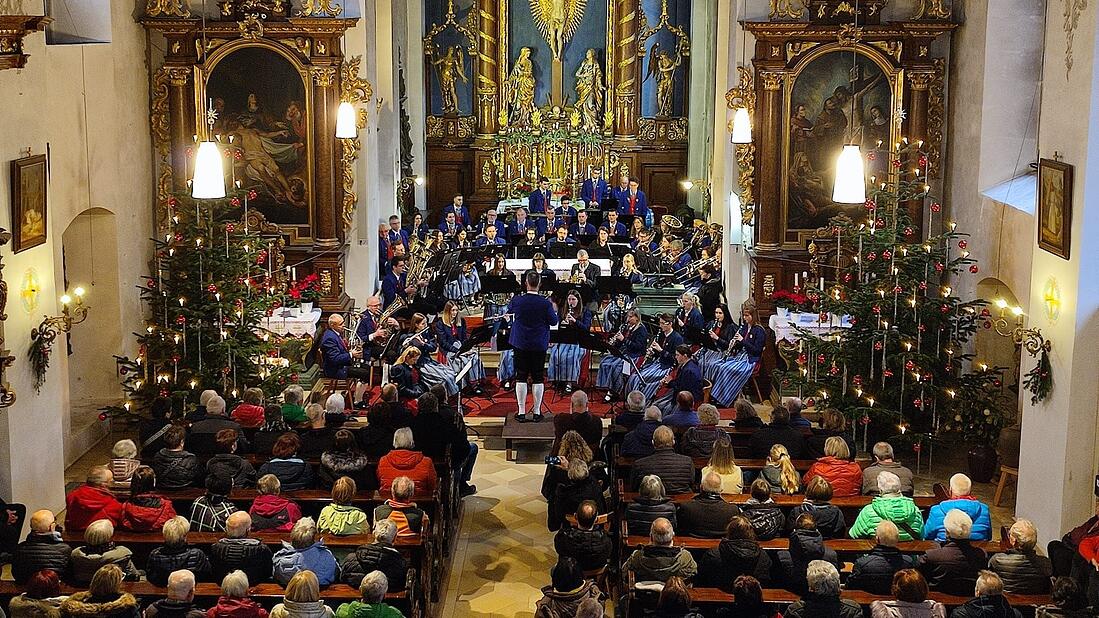 Foto: Klaus Zirkenbach | Dreik&ouml;nigskonzert des Musikvereins Hohenroth.